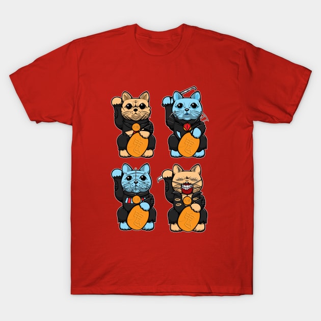 Lucky Hellraiser Kats T-Shirt by yayzus